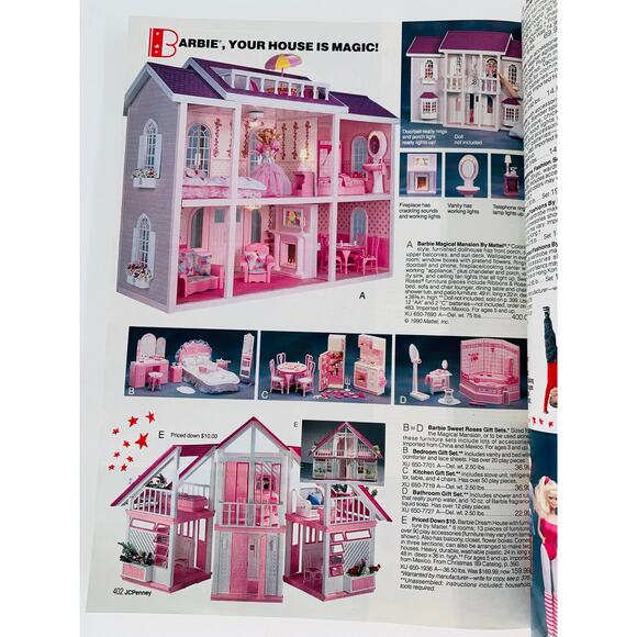 JCPenny Catalog Christmas 1990 Gift Book Remote Control Toys Holiday Fashion Fun - Picture 4 of 10